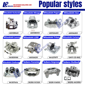 Étriers de frein à disque hydraulique de voiture Bilusi OEM MR569125, pièces détachées en gros pour les véhicules Mitsubishi Lancer Estate Honda Nissan - Product Image 6