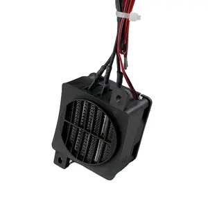 12V 팬 250W 220V 히터 온도 조절기 히터 팬 인큐베이터 용 세라믹 히터 열 송풍기 ptc 열 요소 couveuse chauffant