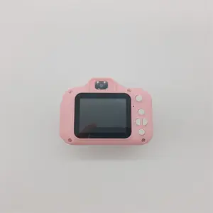 Маленькая игрушечная камера для рождественского подарка, Детская цифровая камера с милыми животными, Детская камера для записи видео
