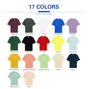 T-shirts personnalisés unisexes de qualité supérieure, 100% coton, impression de logo personnalisée, t-shirts pour hommes 220 g/m², t-shirts pour imprimante DTF - Product Image 2