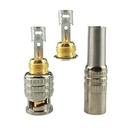 HD-Netzwerk Digitaler Kabel-TV-Anschluss Plus Nimei BNC-Anschluss Überzogen American Style 75-5 Adapter Gold legierung Stecker ROHS 50 Ohm RY