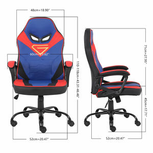 Alemania Racing Cadeira Spider-Man <span class=keywords><strong>Silla</strong></span> de juegos <span class=keywords><strong>Silla</strong></span> ergonómica <span class=keywords><strong>Gamer</strong></span> sillas de videojuegos Superman <span class=keywords><strong>Silla</strong></span> de juegos para adultos adolescentes - Product Image 6
