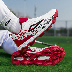 Chaussures de baseball professionnelles légères, tige en microfibre, semelle intermédiaire en MD, semelle extérieure en caoutchouc, chaussures de softball résistantes à l'usure - Product Image 6
