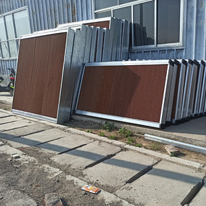 Evaporative <b>Cooling</b> <b>Pad</b> Paper Portable Evaporative Air Louvers Plastic Material - Product Image 2