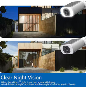 كاميرا مراقبة لاسلكية تعمل بالطاقة الشمسية من Innotronik، مقاومة للماء IP66، بطارية طويلة العمر، كاميرا مراقبة تعمل بالطاقة الشمسية مع إضاءة كاشفة - Product Image 5