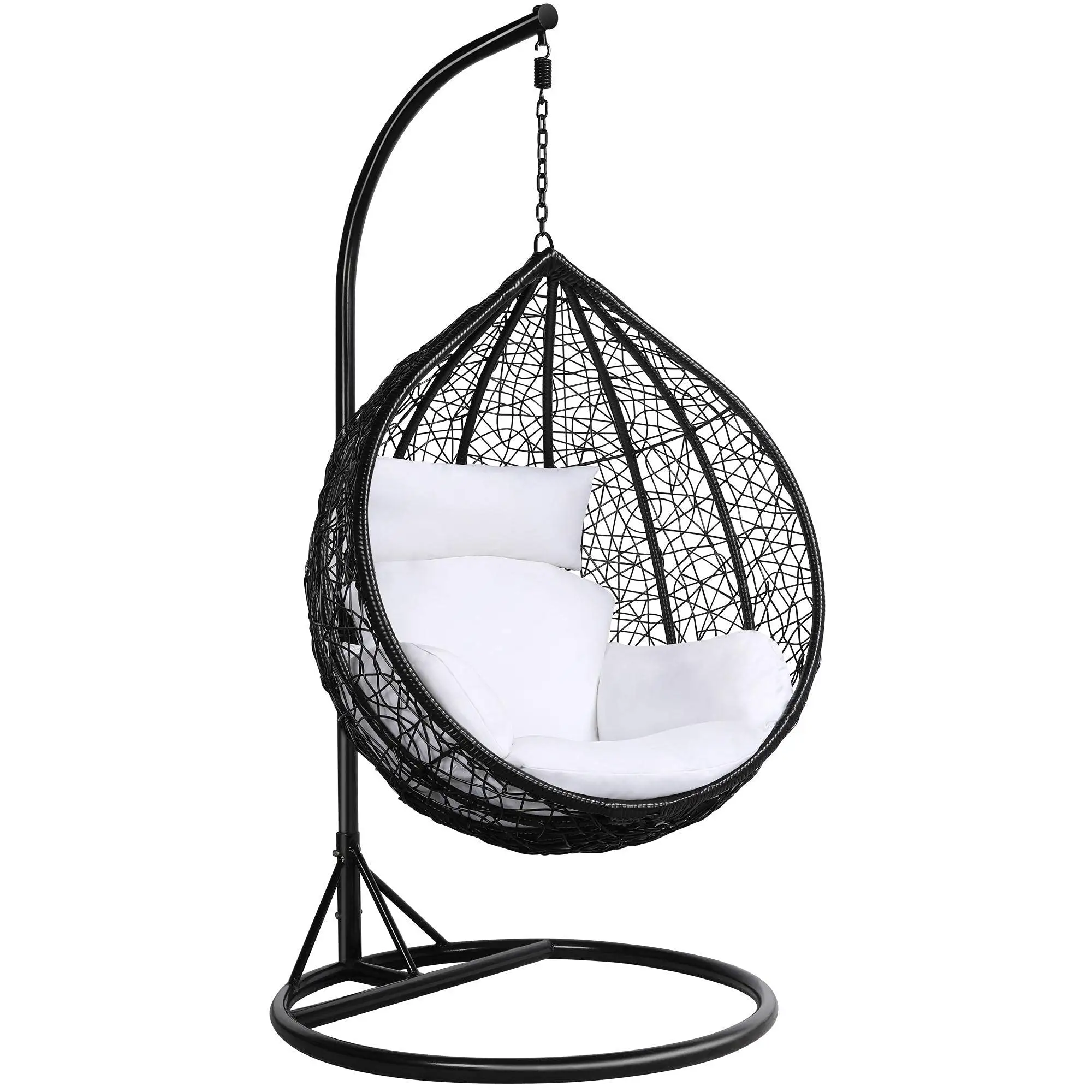 Dashing Custom Outdoor Luxury Hanging Metal Steel Tube portico Swing con supporto