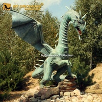MyDino Dragon bleu animatronique
