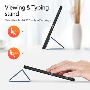 Custodie per Tablet per Samsung Galaxy Tab S10 FE + / S9 FE / S10 FE <span class=keywords><strong>DUX</strong></span> DUCIS Domo serie magnetica custodia per Tablet in pelle Flip - Product Image 4