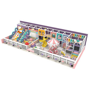 Toboggan en spirale transparent Château de jeu en acrylique Cristal Chute <span class=keywords><strong>Effet</strong></span> visuel rêveur Aire de jeux intérieure - Product Image 6