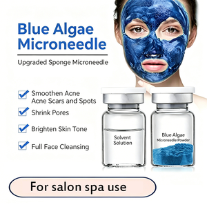 Sérum professionnel bio-microneedling anti-acné et anti-pigmentation à base d'éponge d'algues Spongilla Spicule pour le <span class=keywords><strong>visage</strong></span>, marque privée - Product Image 1