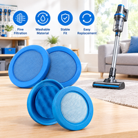 Éponge filtrante avant compatible P/U-PPY D-9005, filtre de remplacement bleu lavable pour aspirateur, accessoire OEM/ODM