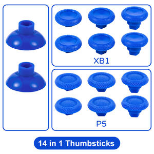 14 manettes amovibles <span class=keywords><strong>en</strong></span> plastique pour manettes PS5 Xbox One, manettes universelles réglables <span class=keywords><strong>en</strong></span> hauteur - Product Image 2