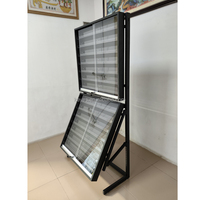 Vitrine de Présentation de Cartes de Prix de Détail PSAs TCG, Présentoir Métallique Repositionnable, Support d'Affichage de Cartes, Vitrine Simple Face