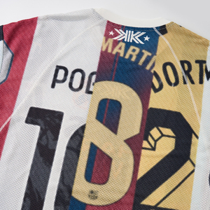 Maglia da Calcio QUICKSHOW Streetwear 210G con Stampa Digitale, Stile Retrò, Traspirante in Poliestere - Product Image 2