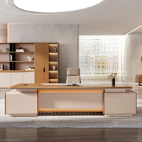 Meilleures ventes de mobilier commercial, table de bureau de direction moderne en forme de L, mobilier de bureau de direction, bureau
