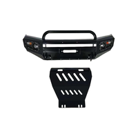 Pare-chocs avant tout-terrain 4x4 de remplacement, barre de protection en acier avec découpes pour l'échappement, fixation par boulons pour NP300, état neuf