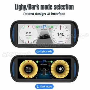 Écran d'affichage tête haute (HUD) T10 7 pouces pour tableau de bord de voiture, écran IPS HD pour Tesla Model 3 Y 2019-2022 - Product Image 2