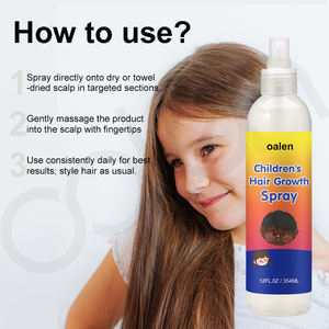 <span class=keywords><strong>Spray</strong></span> para el Crecimiento del Cabello para Niños de Marca Privada, Tratamiento Orgánico Natural para el Cuero Cabelludo, Sin Enjuague, Estimula el Cabello Fuerte y Saludable para Niños - Product Image 4