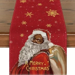 Camino de Mesa y Mantel Navideño YL, Diseño Art Deco Ecológico, Lavable, para Decoración Interior del Hogar y Hoteles - Product Image 2