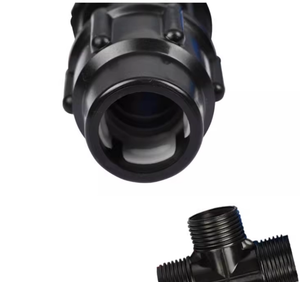 20-63mm sıkıştırma pürüzsüz yüzey işleme ile polipropilen çapraz bağlantı PN16 hızlı bağlantı kaplin ekleme - Product Image 4