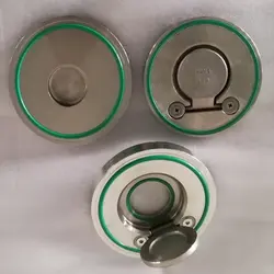 Ss316 h74w thép không gỉ cf8 DN100 PN16 mỏng Đĩa đơn <span class=keywords><strong>Swing</strong></span> <span class=keywords><strong>Wafer</strong></span> kiểm tra van - Product Image 2