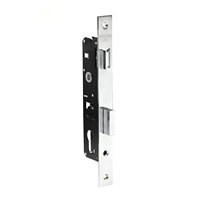 Serrure de porte de fenêtre en aluminium Standard de haute sécurité, corps de serrure de porte à mortaise en alliage de Zinc