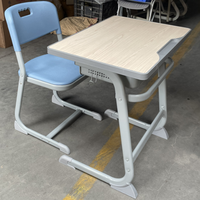 Offre Spéciale : Ensemble Bureau et Chaise Scolaire en Métal – Conception Ergonomique, Haute Qualité, Confortable, Taille Personnalisable, Garantie 3 Ans
