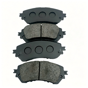 Plaquettes de frein à disque avant en céramique de qualité supérieure 04465-0D150 Pièces automobiles Système de freinage pour Toyota Yaris Vios OEM Factory - Product Image 1