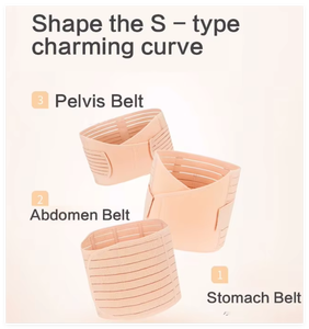 Ceinture <span class=keywords><strong>de</strong></span> post-chirurgie 3 en 1 pour le soulagement lombaire pelvien du liant abdominal; Taille-taille pour <span class=keywords><strong>la</strong></span> récupération par césarienne - Product Image 6