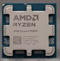 Prosesor AMD R5 9600X R7 9700X R9 9900X Baru dengan 8 inti 12 Inti 16 Thread Soket AM5 Tray dan Kotak Baru harga grosir baru