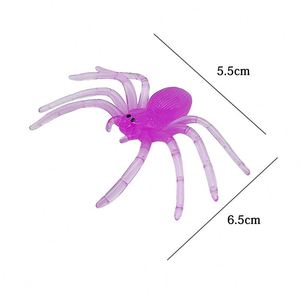 Jouet anti-stress - Araignée réaliste et colorée, idéal pour les farces d'Halloween, les fêtes d'unité des âmes et les accessoires de fête transfrontalière - Product Image 5