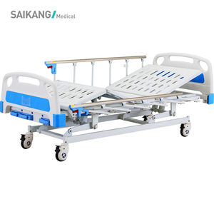 Cama de <span class=keywords><strong>Hospital</strong></span> Manual de Tres Manivelas de Alta Calidad y Servicio Profesional A3w Saikang - Product Image 3