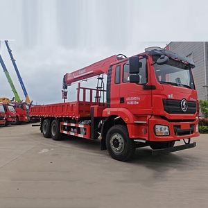 Shacman Delong 6x4 Heavy Duty Crane Truck 270HP 12Ton 5-Section <b>Boom</b> Garden Construction Transport Lifting Vehicle - Product Image 6