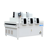 Machines à Rouleaux UV pour Menuiserie Revêtement de Surface par Rouleau Portes en Bois Portes d'Armoires Machine de Revêtement pour Travail du Bois