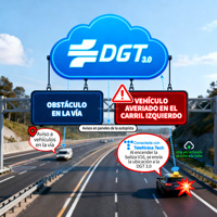 360 °   Baliza de Alta Visibilidad para Automóvil V16, Luz de Emergencia Homologada por la DGT con Geolocalización GPS