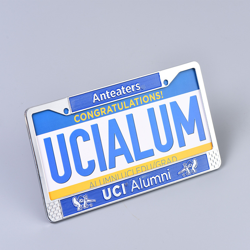 Aluminum Alloy Number Plate Surround License