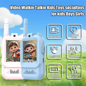 Walkie Talkies de Video para Niños, Paquete de 2, Recargables, Pantalla de Alta Definición de 2 Pulgadas, Cambiador de Voz, Regalo para Niños y Niñas - Product Image 3