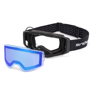نظارات دراجة ترابية مع غطاء للأنف ضد الضباب MX نظارات موتوكروس ATV نظارات للكبار لسباقات خارج المجال - Product Image 2