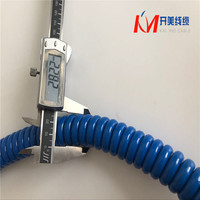 Câble de commande KaiM EiCABLE RVUT multicolore 5 conducteurs en cuivre blindé, résistant à l'huile, gaine en PU