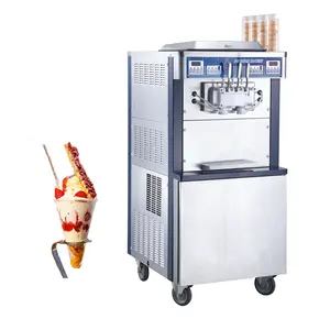 Roestvrijstalen Bevroren Yoghurt Machine Commerciële Met Behulp Van Ijs Machine Prijs Soft Serve Ijs Machine Te Koop