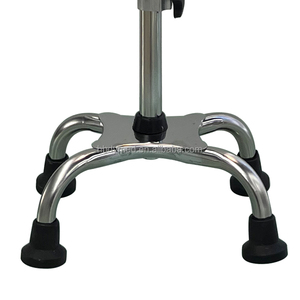 Bastón de Cuatro Patas para Personas Mayores, Bastón Antideslizante para Discapacitados, Bastón Portátil de Apoyo, Muletas para Ancianos - Product Image 4