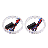 Joying taobis — feu avant LED avec Guide optique, éclairage annulaire, yeux d'ange, lumière de jour, DRL, pour BMW Benz Chevrolet Toyota Mazda