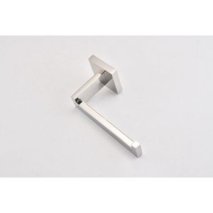 Juego de accesorios de baño de diseño moderno DB de 8 piezas, acabado cromado, metal y aleación de zinc, incluye toallero para uso doméstico o hotelero - Product Image 3