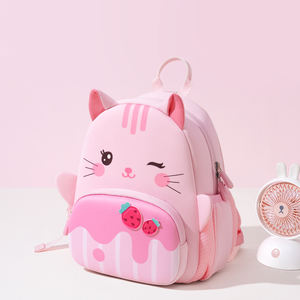 حقيبة ظهر عالية الجودة للأطفال بالجملة، حقيبة مدرسية لرياض الأطفال قابلة للتخصيص، مقاومة للماء من النيوبرين، للأولاد والبنات من 3-6 سنوات، تصميم لطيف - Product Image 4