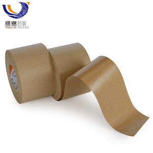 <strong>Brown</strong> Packaging Paper <strong>Tape</strong> Heavy Duty Ecommerce <strong>Packing</strong> Wet Water Reinforced Kraft Paper <strong>Tape</strong> - Product Image 3