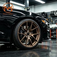 Maxtera Geschmiedete Maßgefertigte Bronze VS5RS Style PKW-Räder für BMW Porsche Audi Golf Supra Mustang Camaro Corvette Leichtmetallfelgen