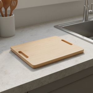 Tabla de cortar de madera para cocina de 13 x 16 pulgadas con asas para usar en la encimera - Product Image 2