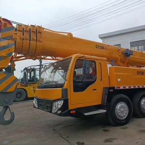 Grue d'occasion QY50K 50 tonnes, état vérifié, durable et robuste, économique, grue d'occasion 25t 50t 70t 80t 100t en promotion - Product Image 1