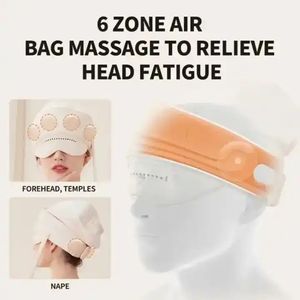Masque de sommeil Phenitech avec chaleur, 3 modes, 5 réglages de température, compression par airbag, masseur pour <span class=keywords><strong>la</strong></span> tête et les yeux avec télécommande - Product Image 5