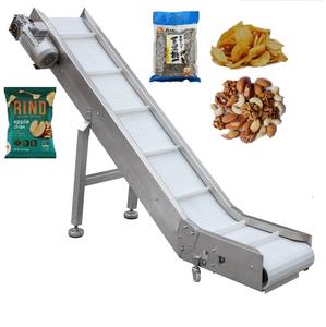 Z type ascenseur vertical fruits nourriture légume grain escalade produit fini système de bande transporteuse à emporter pour sacs d'emballage - Product Image 1